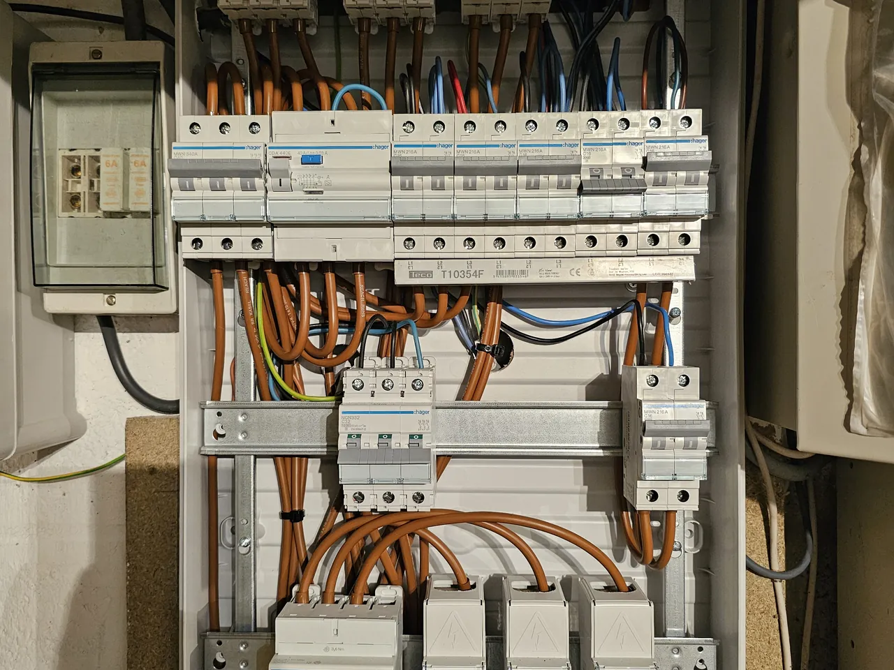 Tableau électrique aux normes RGIE équipé de parafoudres